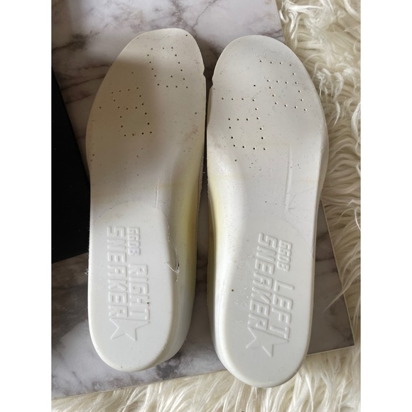 Authentic Golden Goose Mid Star Glitter Upper Maculated Print High top Sneakers - Picture 4 of 16